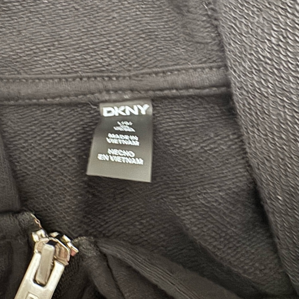 DKNY Black and Pebble Hoodies - Picture 7 of 7